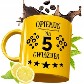 Prémium Arany Bögre Gondozónak Ajándék Nyomtatott Fotóval