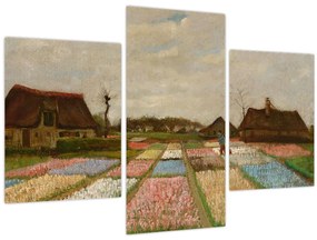 Kép - Vincent van Gogh, Flower Beds in Holland, reprodukciók (90x60 cm)