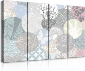 Vászonkép 120x80 finomság álom nyugalom pasztell természet romantika boho