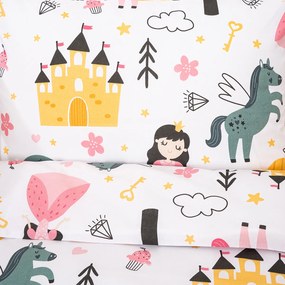 4Home Fairytale Dream gyerek pamut ágyneműhuzat kiságyba, 100 x 135 cm, 40 x 60 cm, 100 x 135 cm, 40 x 60 cm