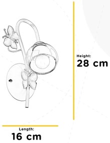 ONLI - Gyerek fali lámpa BUTTERFLY 1xE14/6W/230V