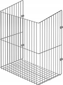 Starax S-8011-C billenő szennyestartó kosár 30 króm