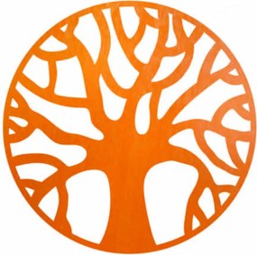 Fából készült falikép ágakkal körben - POCCITT