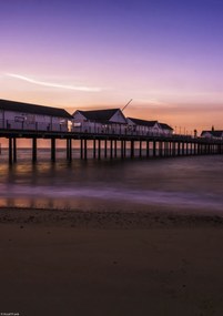 Poszter 21x29,7cm Móló napfelkeltekor, Assaf Frank