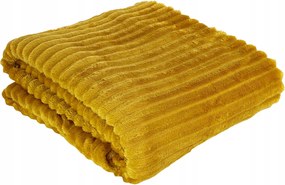 Mikroszálas takaró Soria Mézszínű 150x200 cm