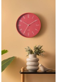 Karlsson 5988RD design falióra sötét rózsaszín,átmérő 30 cm