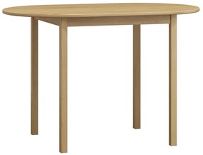 AMI nábytek Ovális fenyő asztal c4 150x80 cm