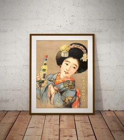 Régi Poszter Japán Travel Poster 1917r. 70x50cm