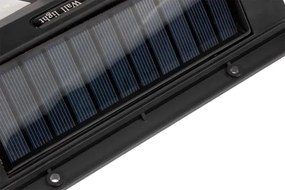 Napelemes LED fali lámpa érzékelővel LED/1,2W/3,7V 1200 mAh IP44