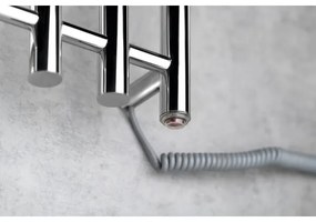 Sapho - Elektromos törölközőszárító PAPINADO 85W/230V 120 cm fényezett króm