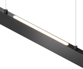 Maytoni P010PL-L30B4K- LED Csillár zsinóron STEP LED/30W/230V 4000K 118,5 cm fekete