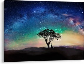Kép - Pihenés a csillagok alatt (70x50 cm)