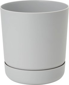 Satina 17 kerek kaspó állvánnyal, matt