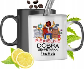 Mágikus Bögre Titkárnőnek Színváltós, fényképes nyomattal