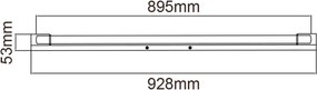 Orlicki Design PRIMO 900 OR81756 Fali lámpa 1x14W/T8 IP44