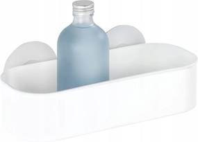 Tapadókorongos Zuhanypolc Fehér 27X9,5 Static-loc 8KG-IG Oszmo Wenko