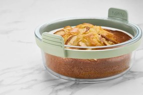 Üveg sütőforma forrólevegős fritőzhöz 20,5x19,5 cm – Lékué