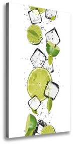 Fali vászonkép Lime és jég ocv-50150130