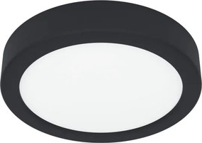 Eglo 901324 - Fürdőszobai LED mennyezeti lámpatest FUEVA LED/7,5W/230V Ø16,6cm IP44 fekete