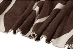 Barna-krémszínű takaró 150x200 cm Felu – noo.ma