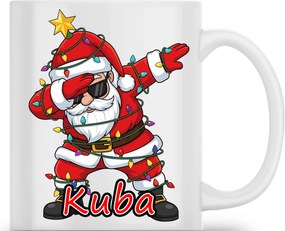 Kerámia Bögre Karácsonyi Mikulás Ho Ho Karácsonyi Ajándék Név