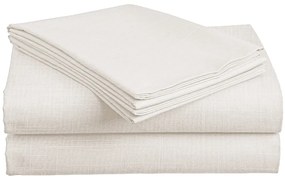 Pamut lepedő SLUB 140x240 cm krémszínű, 100% pamut Méret: 140 x 240 cm
