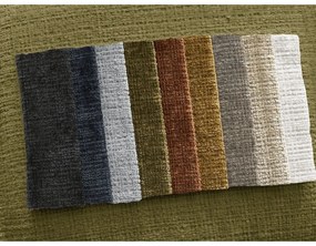 Khaki zsenília sarokkanapé (bal oldali-heverő résszel) Leonore – Bobochic Paris