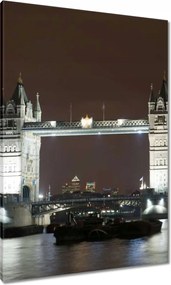 Vászonkép 70x100 Megvilágított toronyhíd