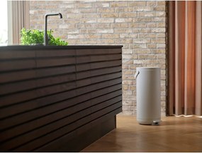 Fehér műanyag pedálos szemetes 35 l Circular – Zone