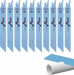 10DB Szablyafűrészlap Fémhez 150mm Róka Farok S922EF