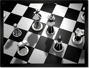 Poszterek keretben 40x30 Sakk