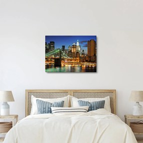 Kép - Híd New Yorkkal (70x50 cm)