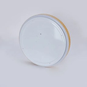 Brilagi-LED Fényerőszabályozható mennyezeti lámpa CORVO LED/72W/230V 3000-6000K fa dekor átm. 50 cm + távirányító