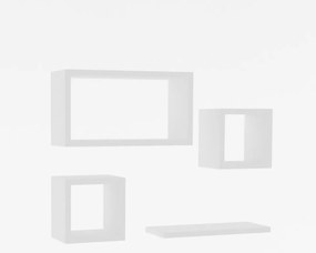 Babi White polc, 4 db