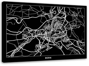 Gario Vászonkép Bern város terve Méret: 60 x 40 cm