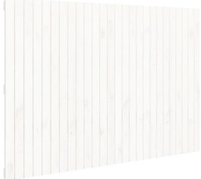 fehér tömör fenyőfa fali fejtámla 166 x 3 x 110 cm