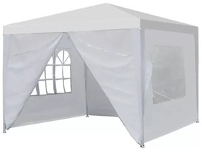 Party sátor fehér színben 3x3m