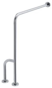 Fogódzkodó rúd 23x89 cm rozsdamentes acél/ezüstszínű