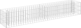 vidaXL horganyzott acél gabion magaságyás 180 x 30 x 30 cm