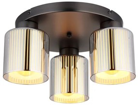 Globo 16056-3D - Mennyezeti lámpatest FELICIA 3xE27/60W/230V átm. 34,5