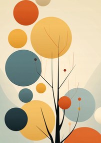 Poszter 42x59,4cm Őszi színek harmóniája