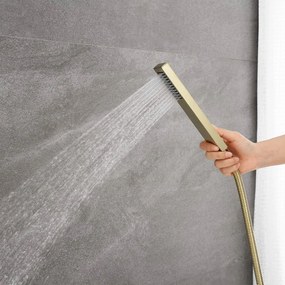 Fürdőkád csaptelep Rea Carat Gold Brush