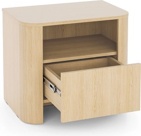 Sorrenti éjjeliszekrény 58 cm – vicenza tölgy