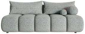 Háromszemélyes kanapé Didier mini  (szürke + fekete) . 1100566