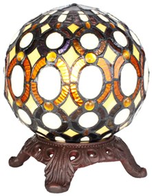 Tiffany asztali lámpa Gömb alakú