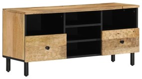 tömör mangófa TV-szekrény 100 x 33 x 46 cm