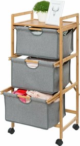 Wenko BAHARI mobil polc fiókokkal