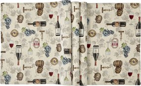 Asztalterítő 50x150 cm Éden 914/410 gobelin