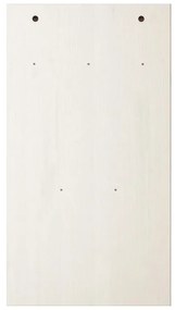 Fehér borovi fenyő előszoba bútor 55x100x2 cm Anita – Støraa