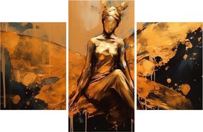 Kép - Egy tündér absztrakciója (90x60 cm)